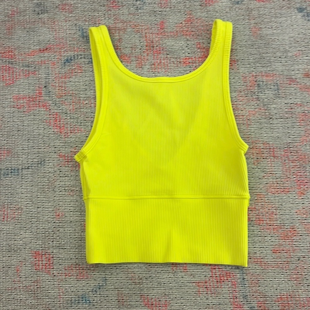 lululemon power pivot tank top size 0